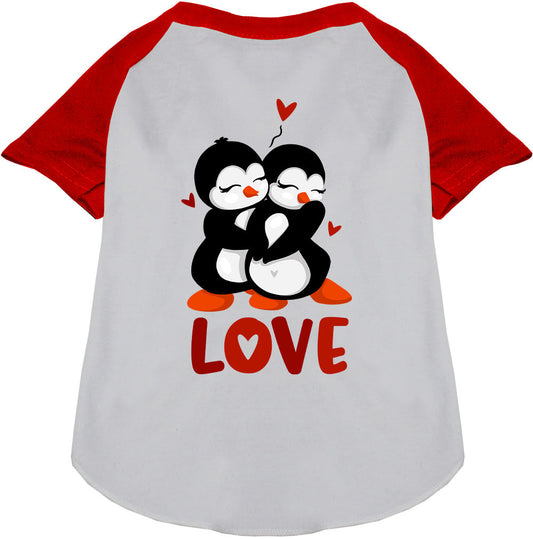Penguin Love Pet Raglan Shirt