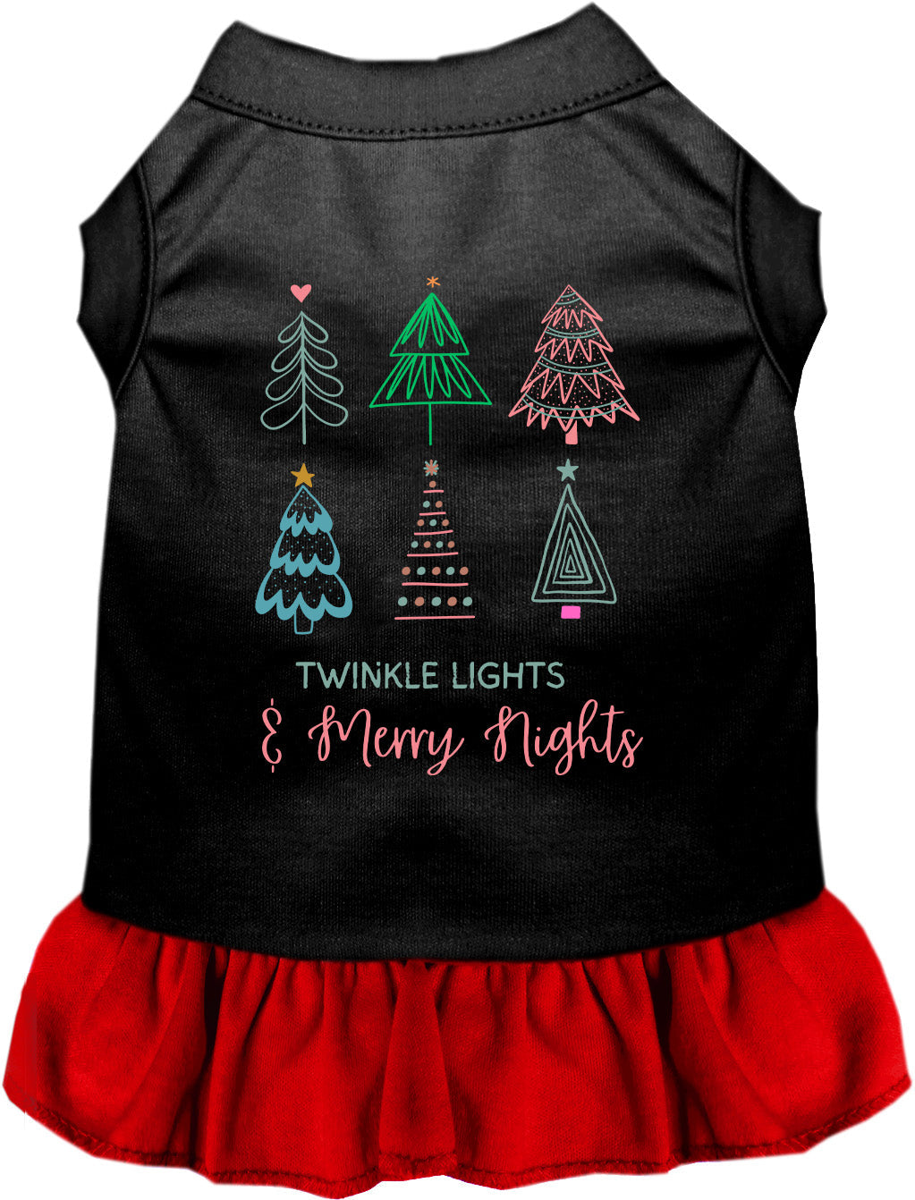 Twinkle Lights, Merry Nights Pet Dress
