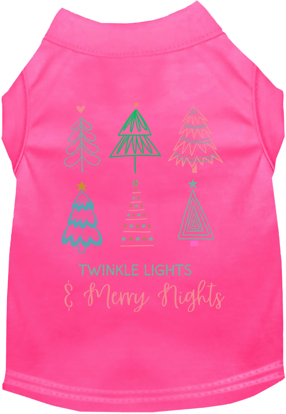 Twinkle Lights, Merry Nights Pet Shirt