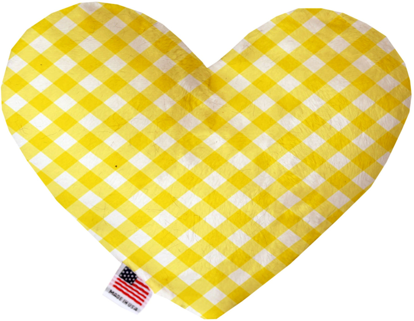 Pet and Dog Plush Heart or Bone Toy, "Plaids Group" (Available in different sizes, and 7 different pattern options!)