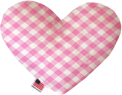 Pet and Dog Plush Heart or Bone Toy, "Plaids Group" (Available in different sizes, and 7 different pattern options!)