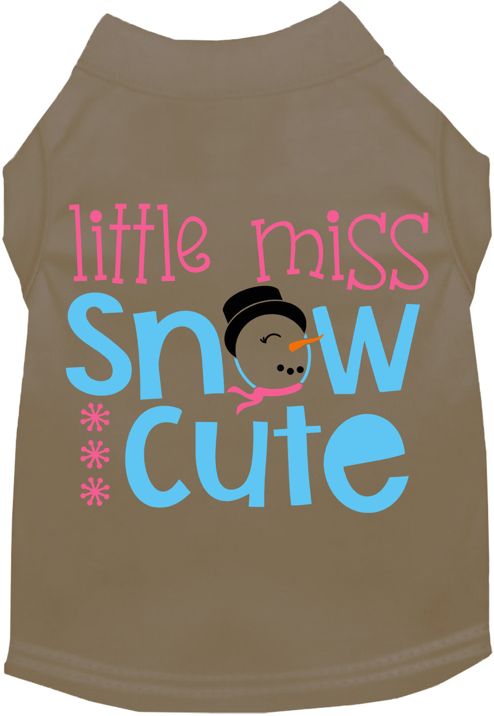 Little Miss Snow Cute Pet Shirt