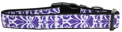 Pet Dog & Cat Nylon Collar, "Damask"