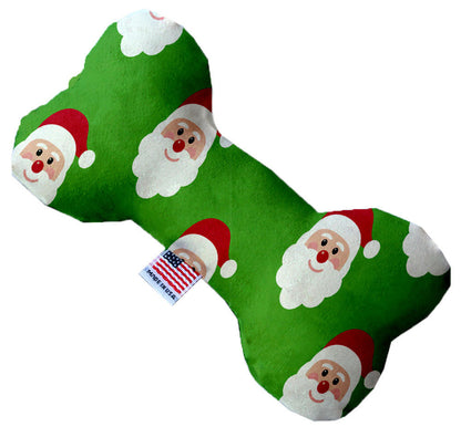 Pet and Dog Plush Heart or Bone Toy, "Santa Group" (Available in different sizes, and 8 different pattern options!)