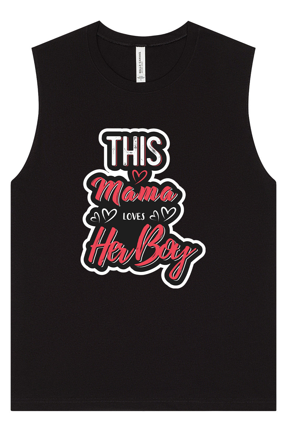 This Mama Loves Her Boy Muscle Tank
