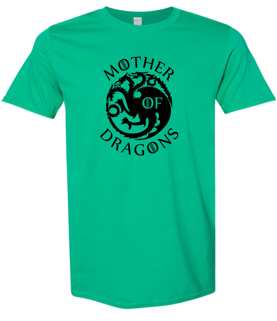 Mother of Dragons Adult Gildan Soft Shirt