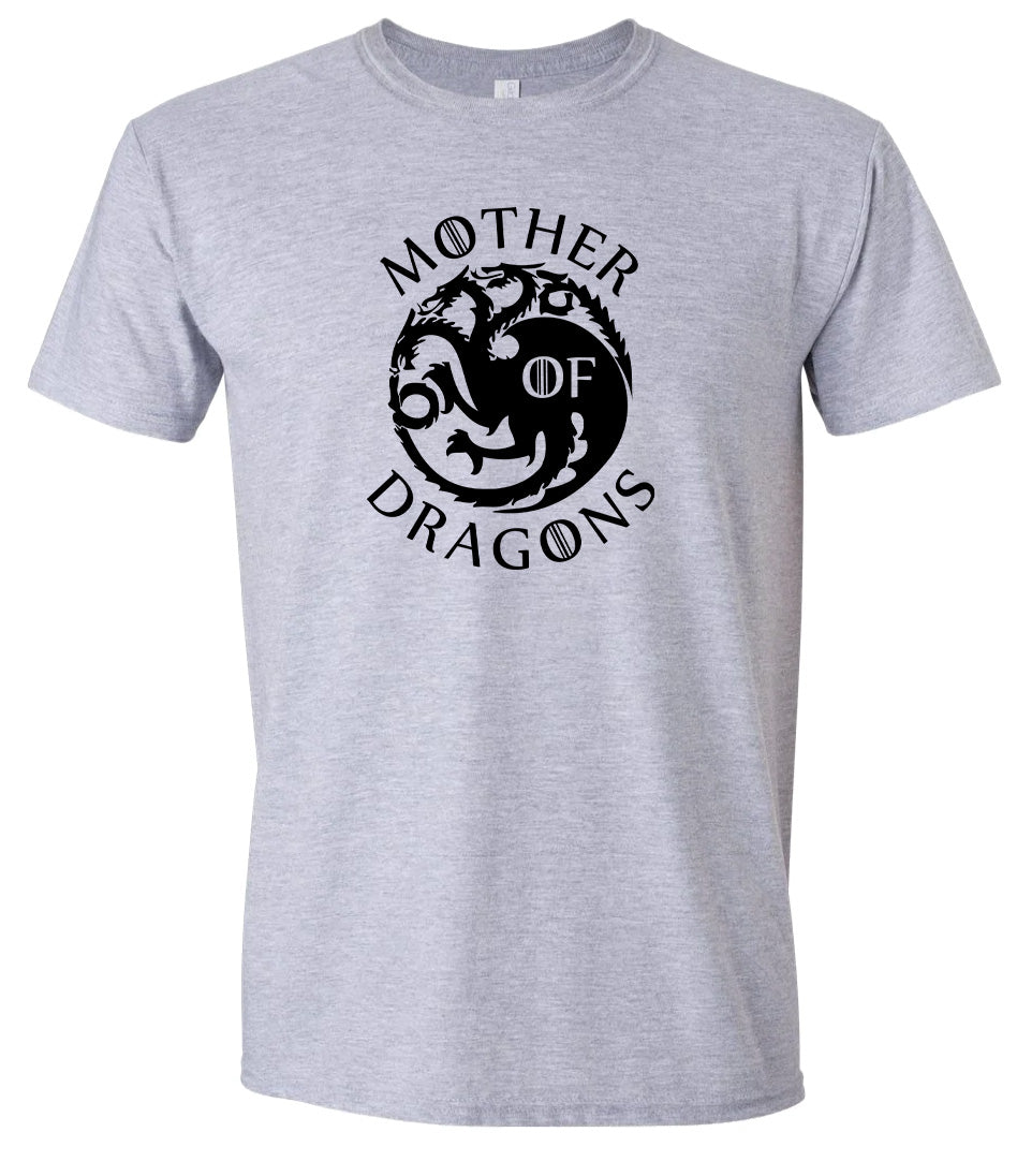 Mother of Dragons Adult Gildan Soft Shirt