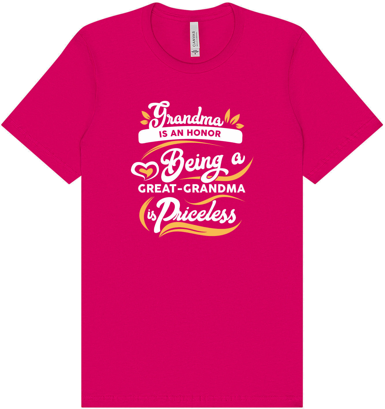 Priceless Great Grandma Adult Bella Canvas Shirt
