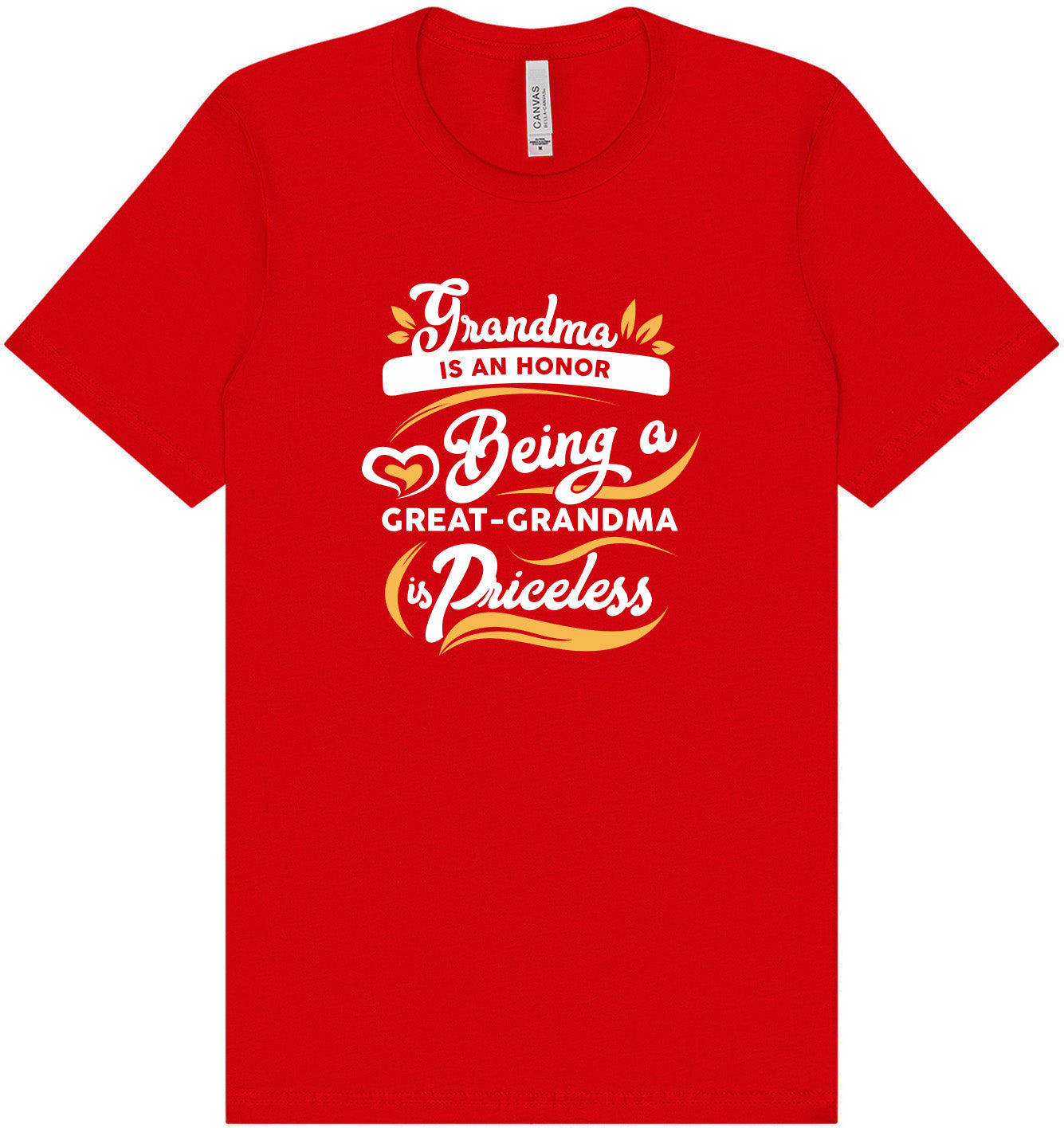 Priceless Great Grandma Adult Bella Canvas Shirt
