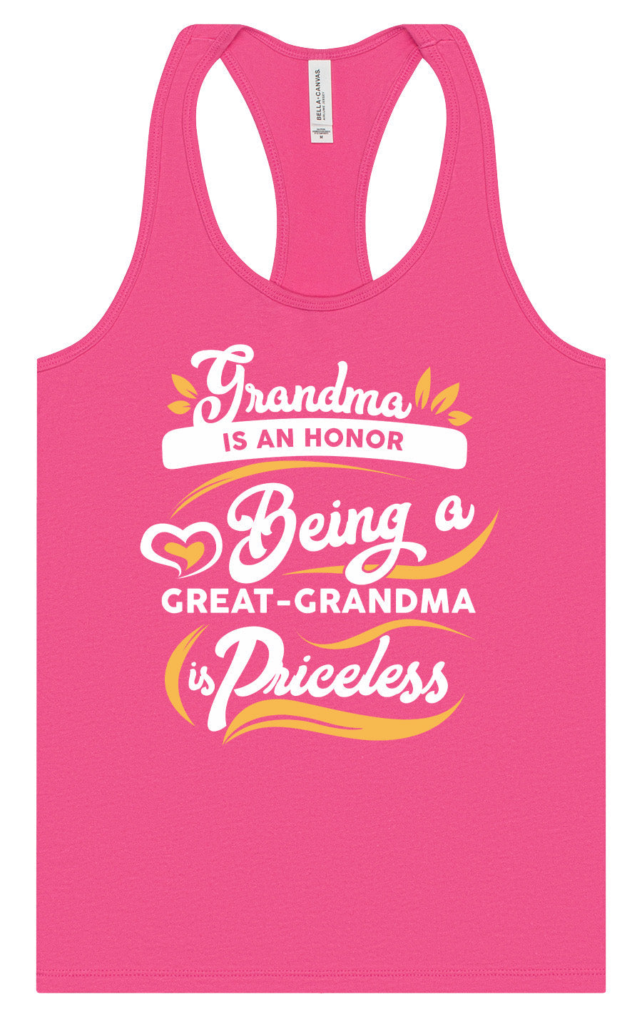 Priceless Great Grandma Women's Racerback Tank