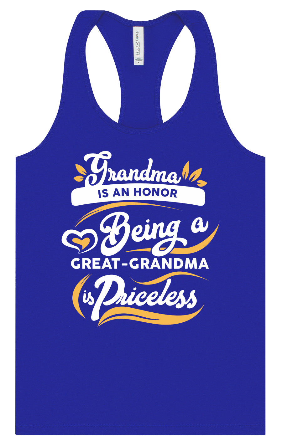 Priceless Great Grandma Women's Racerback Tank