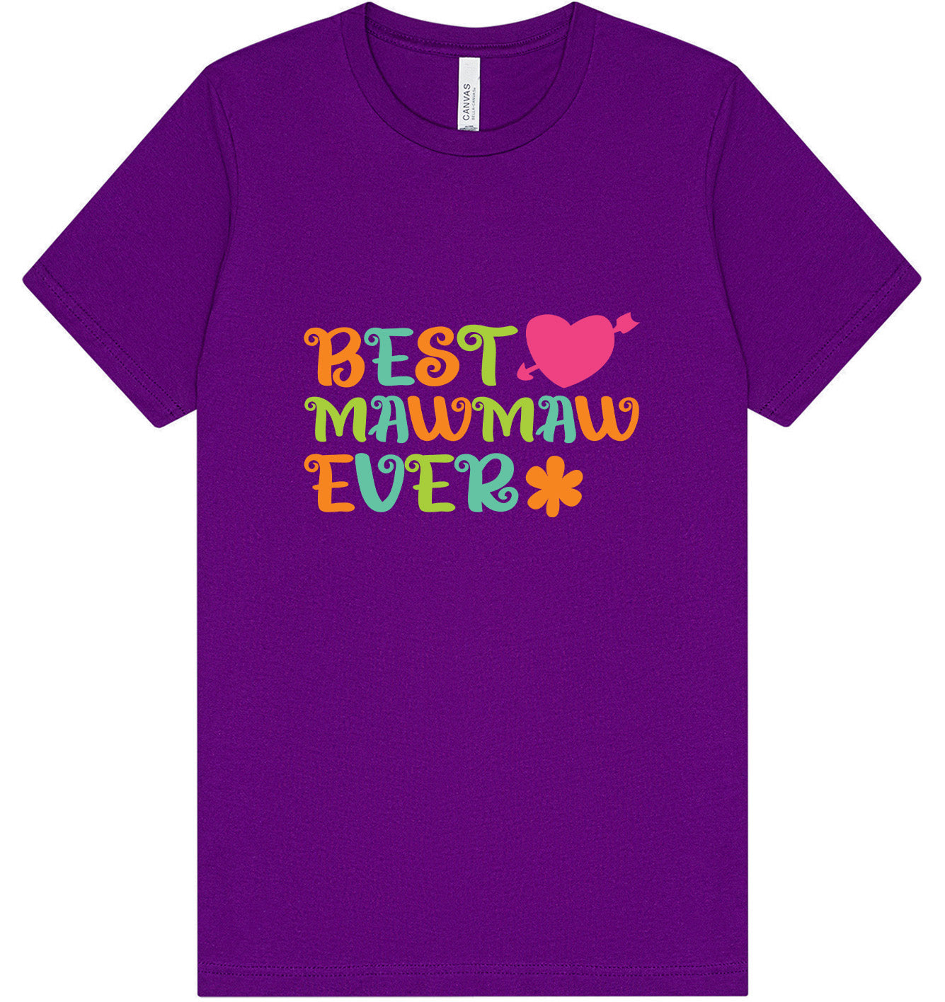 Best Mawmaw Ever Adult Bella Canvas Shirt