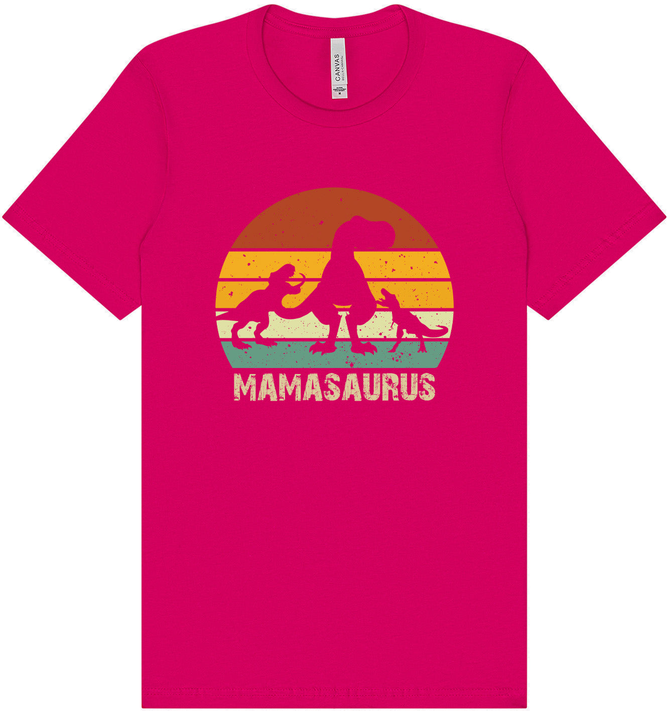 Mamasaurus Adult Bella Canvas Shirt