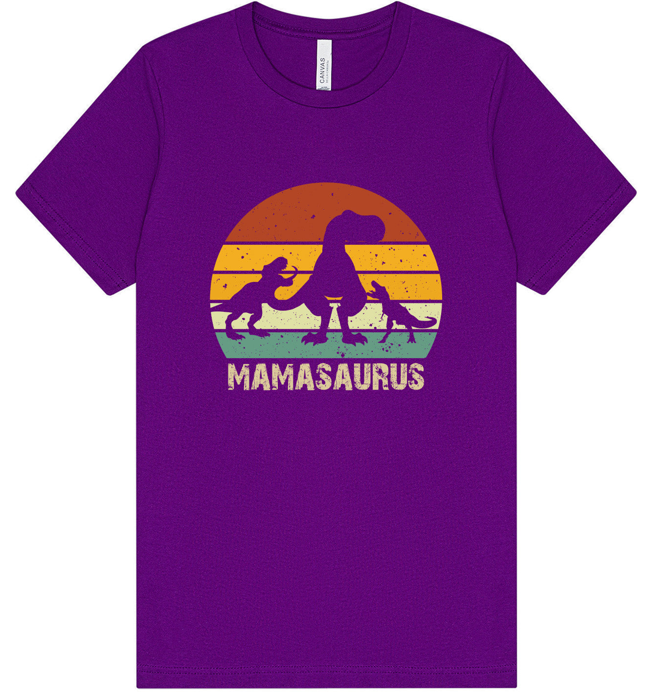 Mamasaurus Adult Bella Canvas Shirt