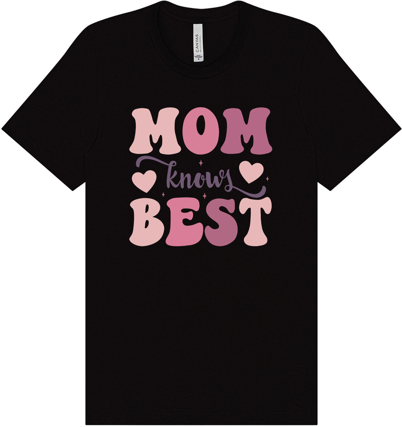 Mom Knows Best Adult Bella Canvas Shirt