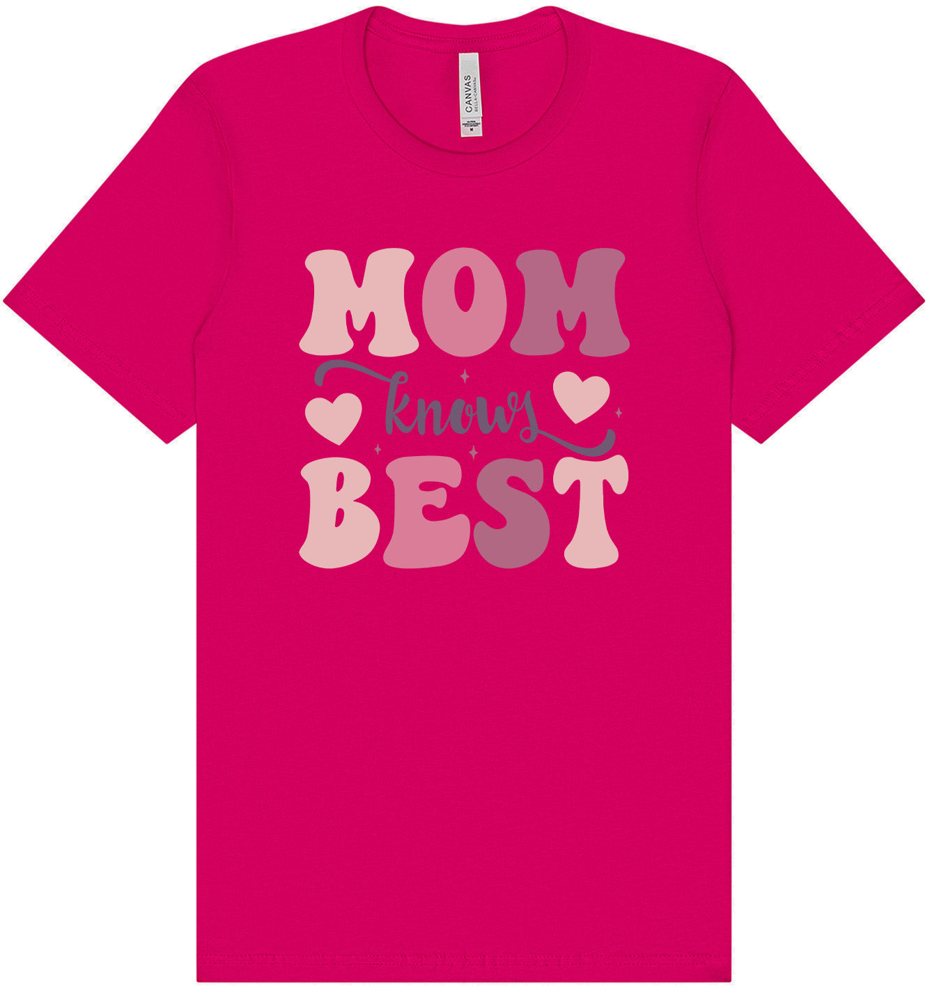 Mom Knows Best Adult Bella Canvas Shirt