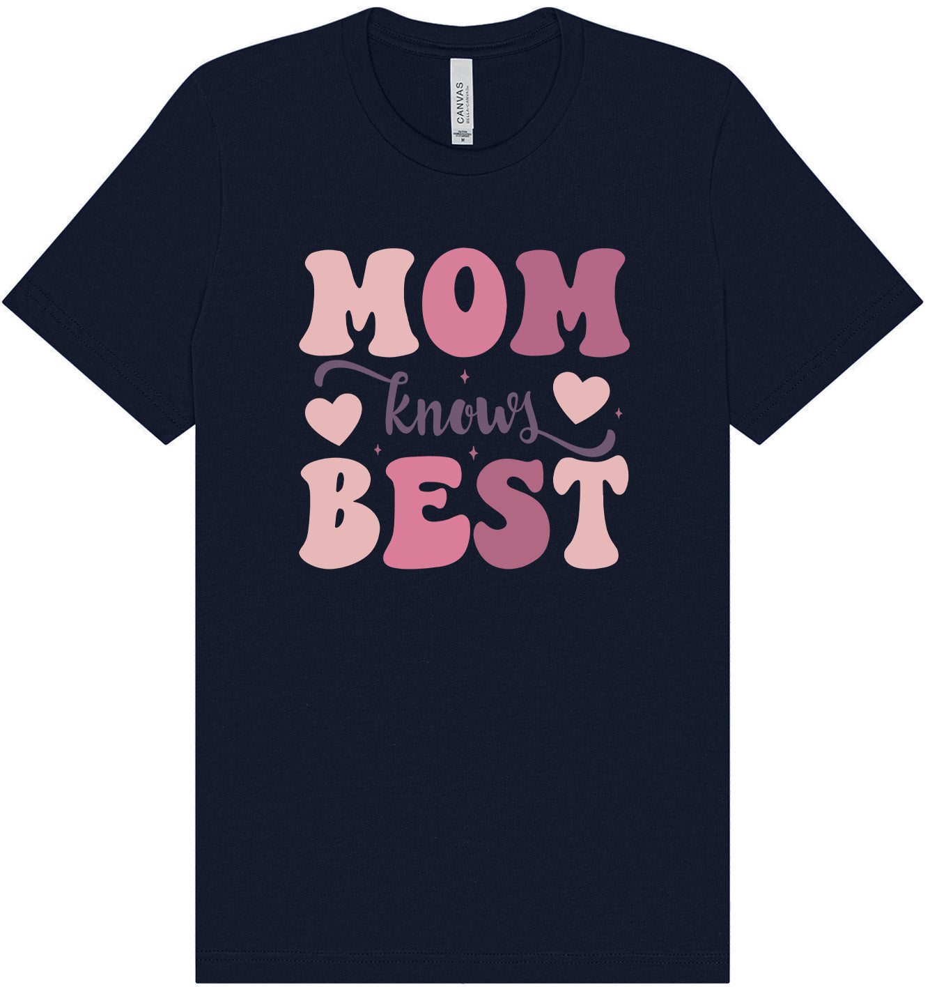 Mom Knows Best Adult Bella Canvas Shirt