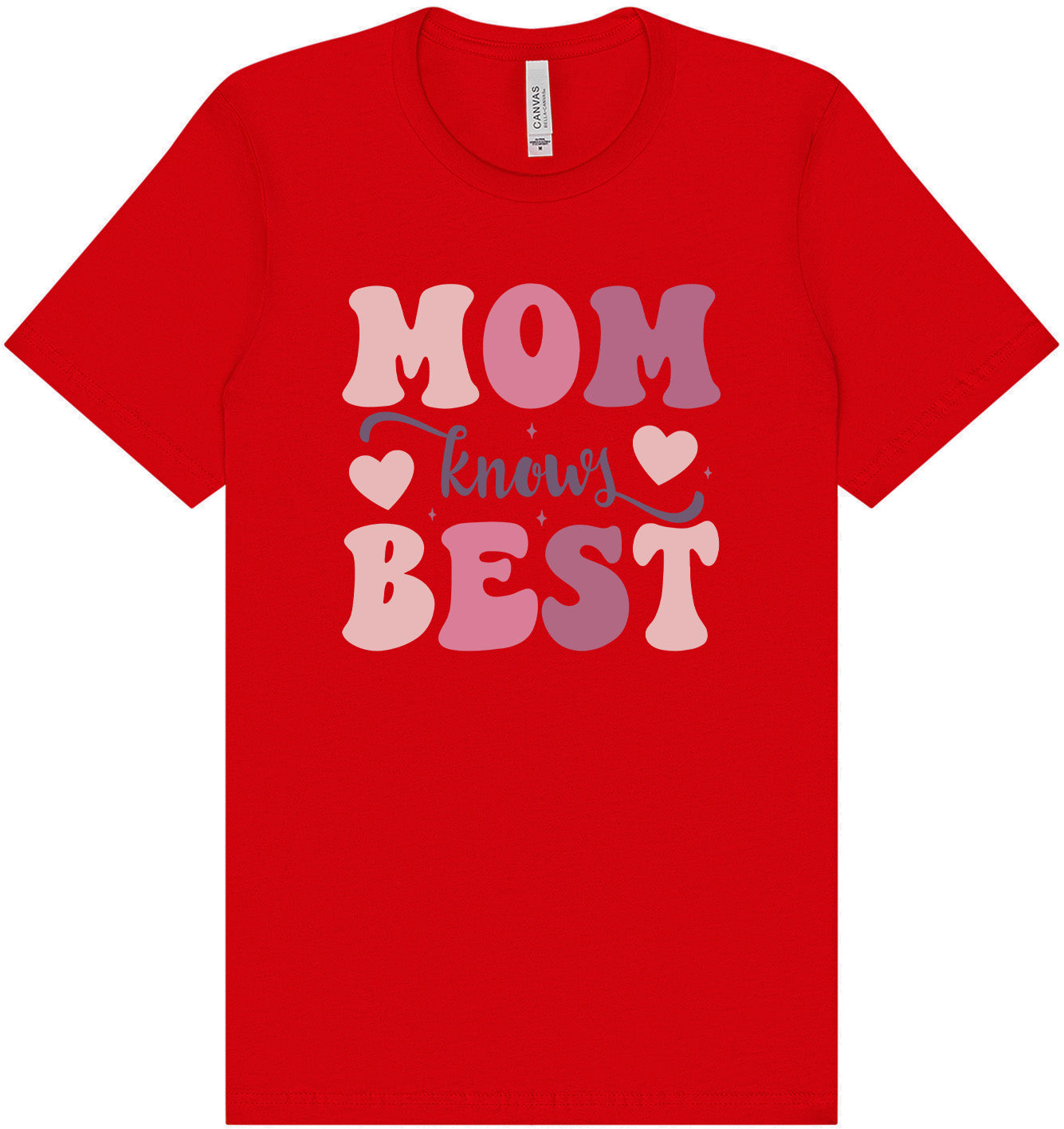 Mom Knows Best Adult Bella Canvas Shirt