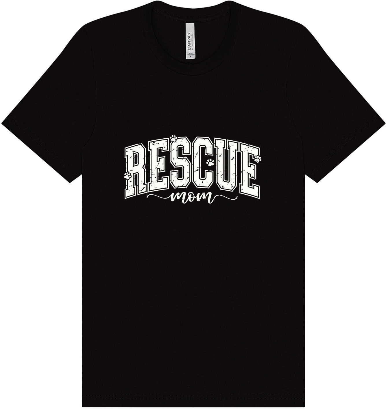 Rescue Mom Adult Bella Canvas Shirt