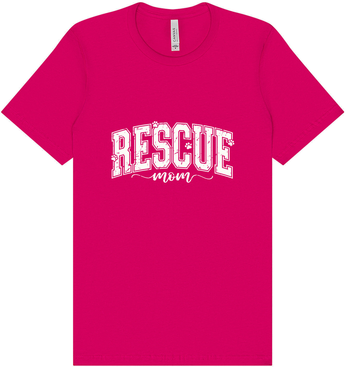 Rescue Mom Adult Bella Canvas Shirt