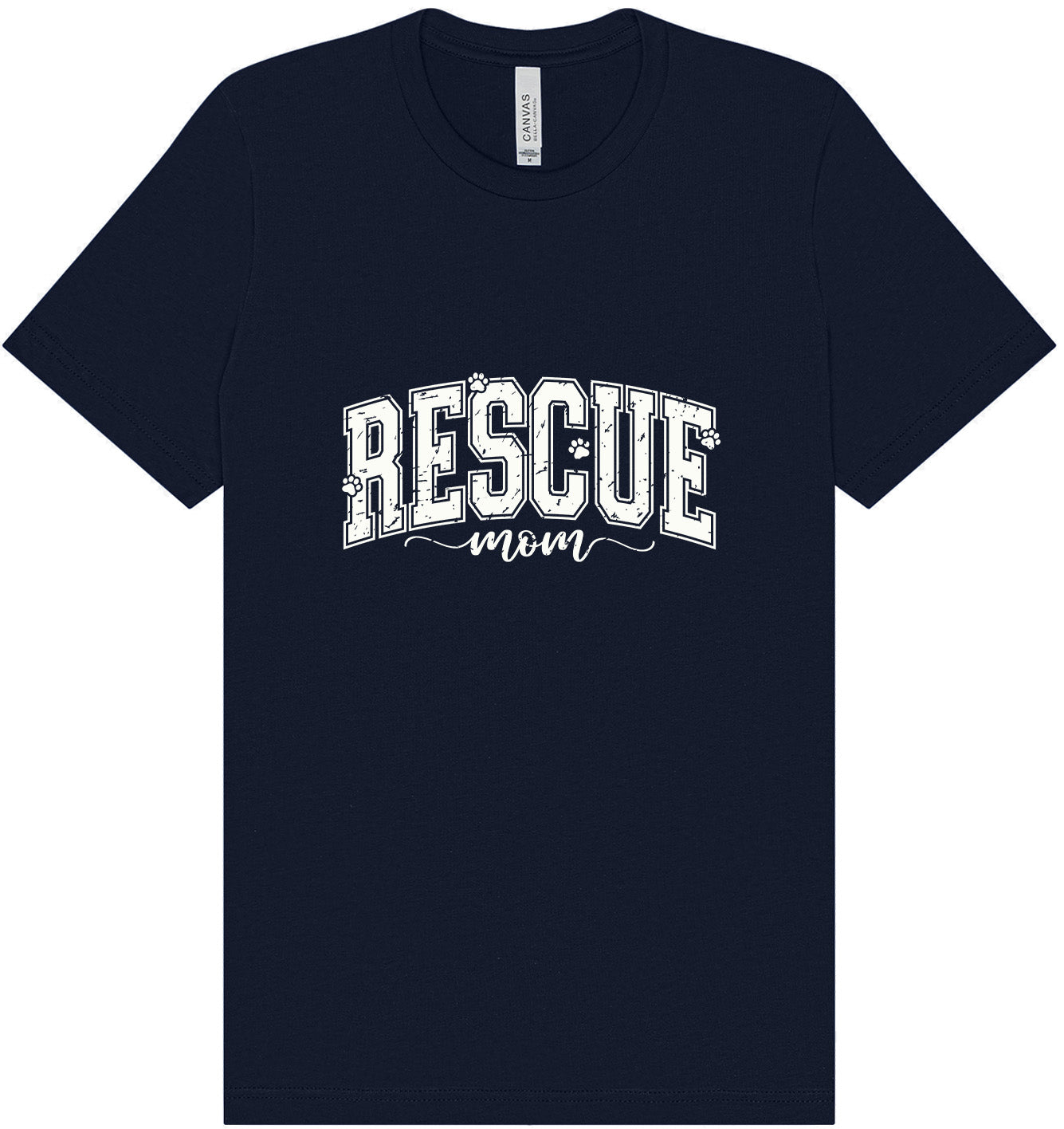 Rescue Mom Adult Bella Canvas Shirt