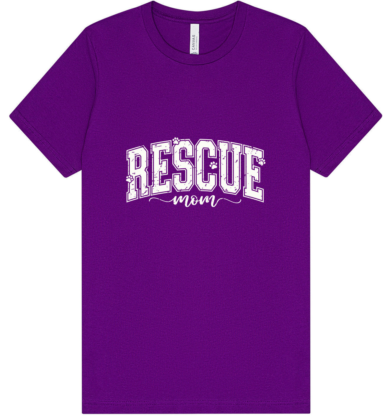 Rescue Mom Adult Bella Canvas Shirt
