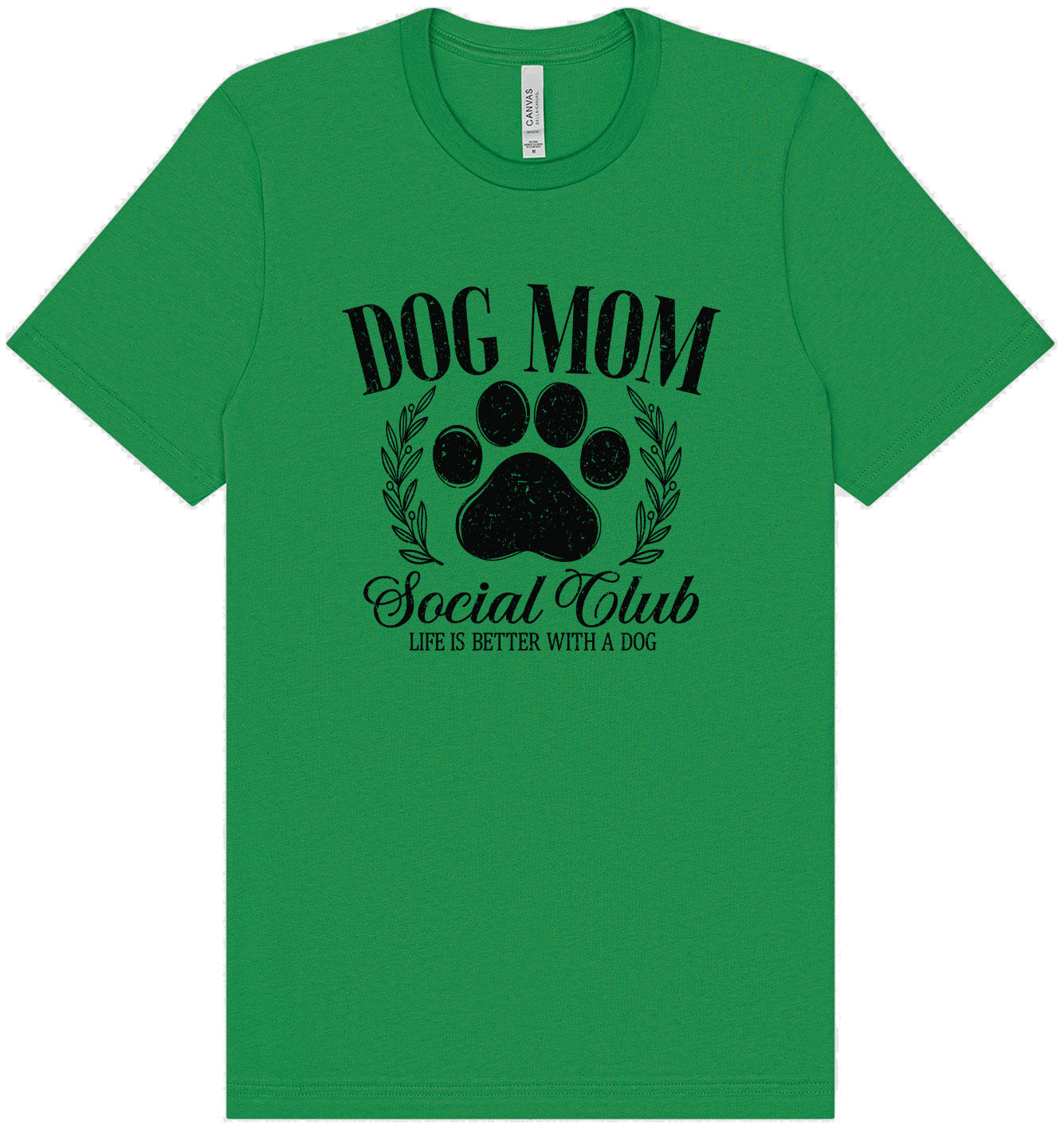 Dog Mom Social Club Adult Bella Canvas Shirt