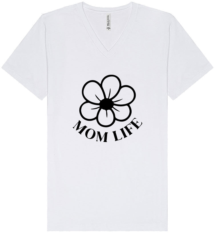 Mom Life Unisex V-Neck Shirt