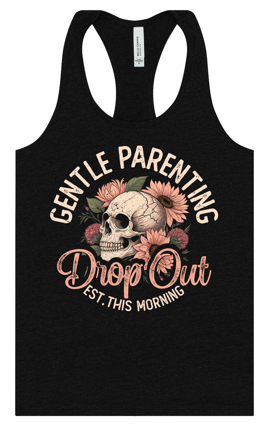 Gentle Parenting Drop Out Women's Racerback Tank