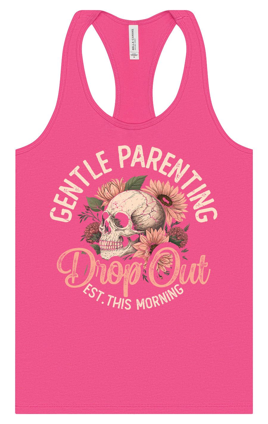 Gentle Parenting Drop Out Women's Racerback Tank