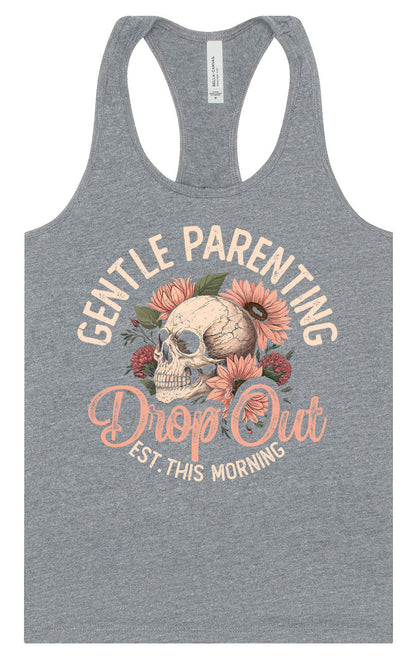 Gentle Parenting Drop Out Women's Racerback Tank