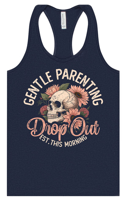 Gentle Parenting Drop Out Women's Racerback Tank