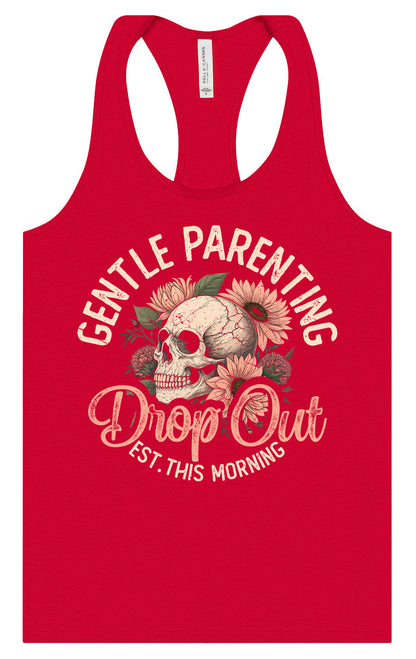 Gentle Parenting Drop Out Women's Racerback Tank