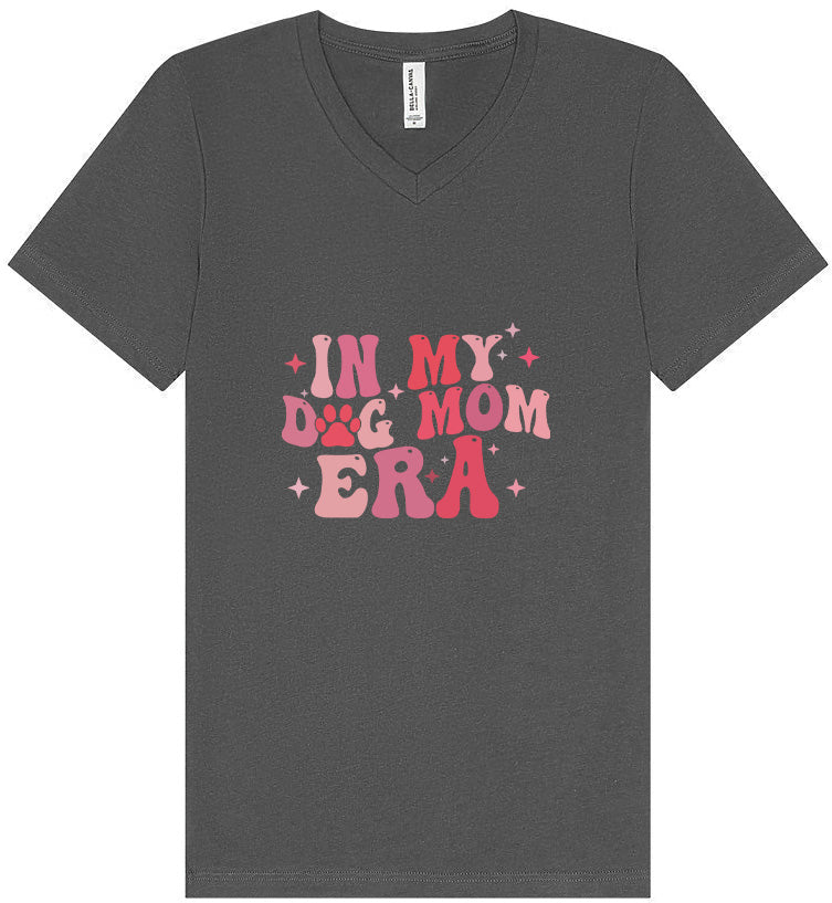 Dog Mom Era Unisex V-Neck Shirt