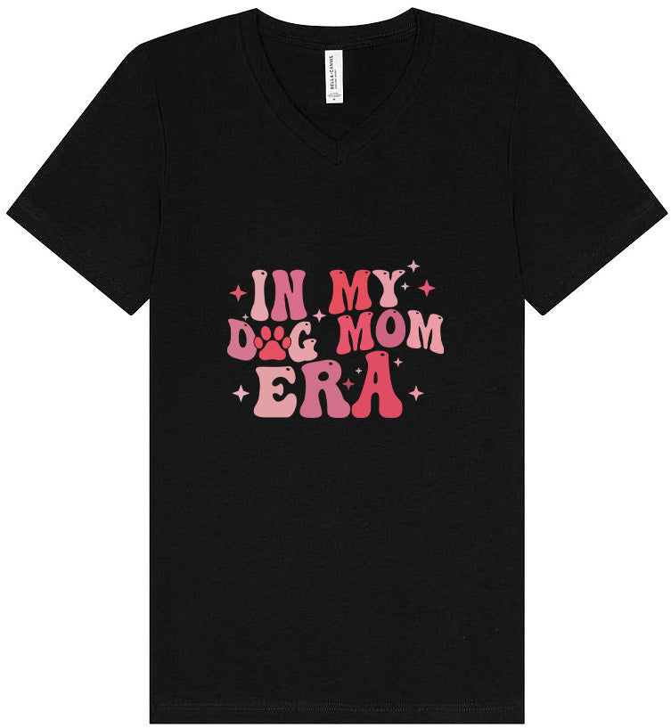 Dog Mom Era Unisex V-Neck Shirt