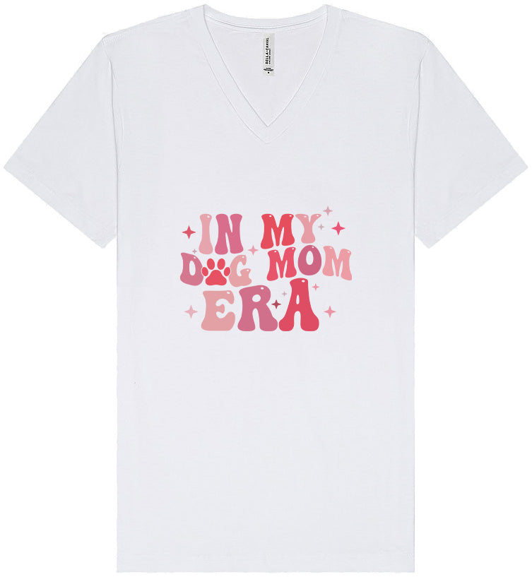 Dog Mom Era Unisex V-Neck Shirt