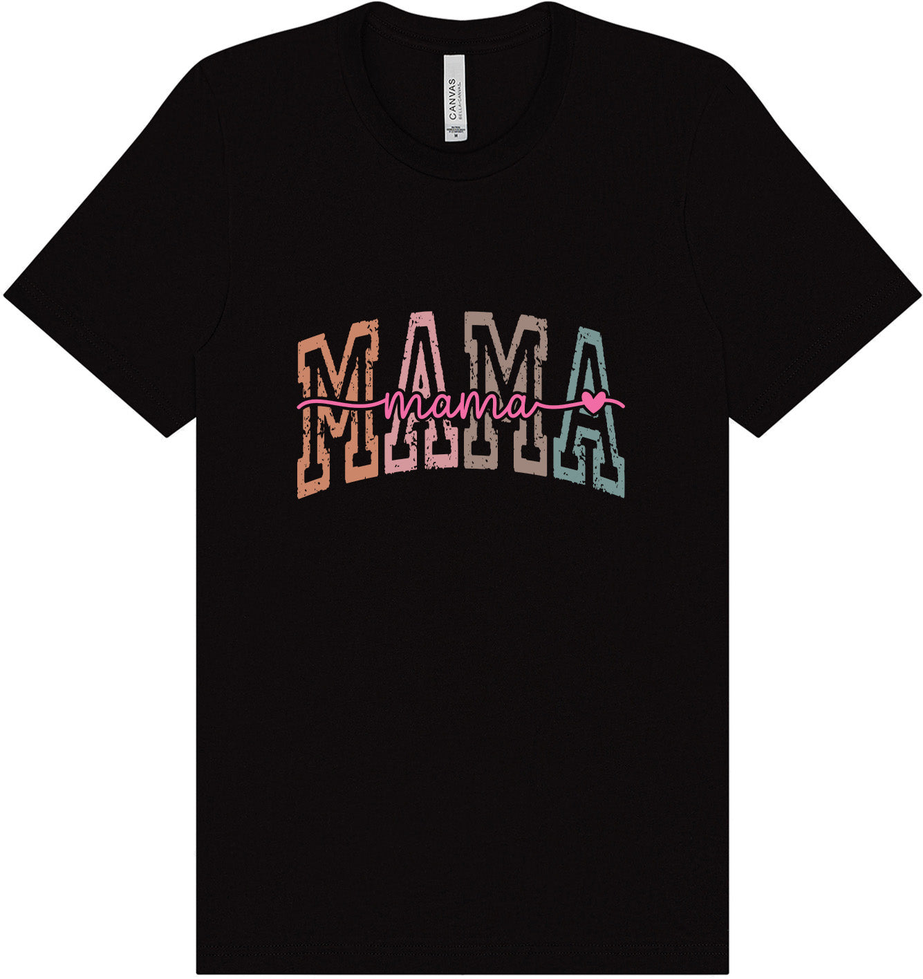 Retro Mama Adult Bella Canvas Shirt