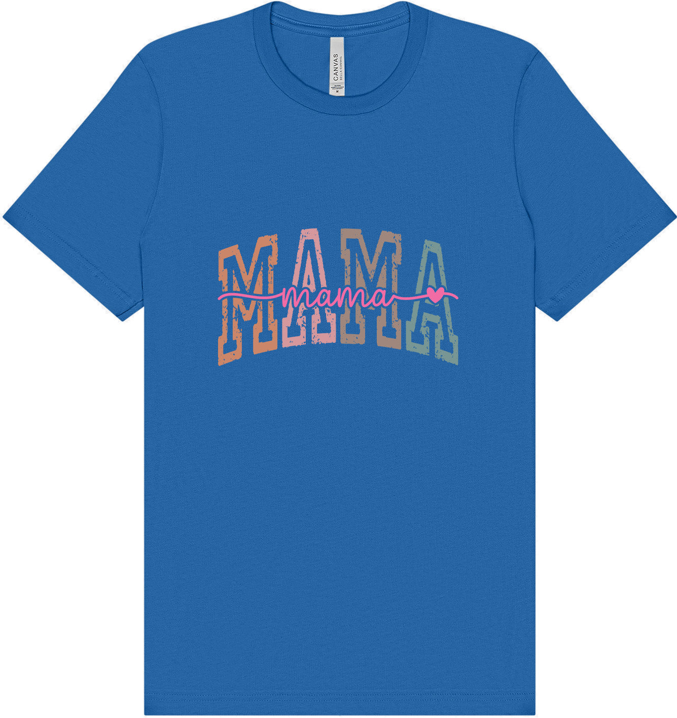 Retro Mama Adult Bella Canvas Shirt