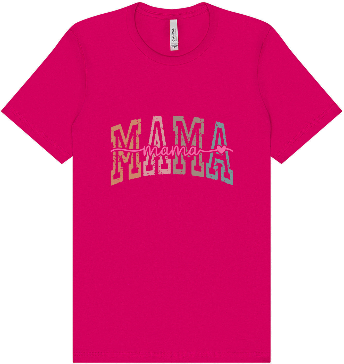 Retro Mama Adult Bella Canvas Shirt