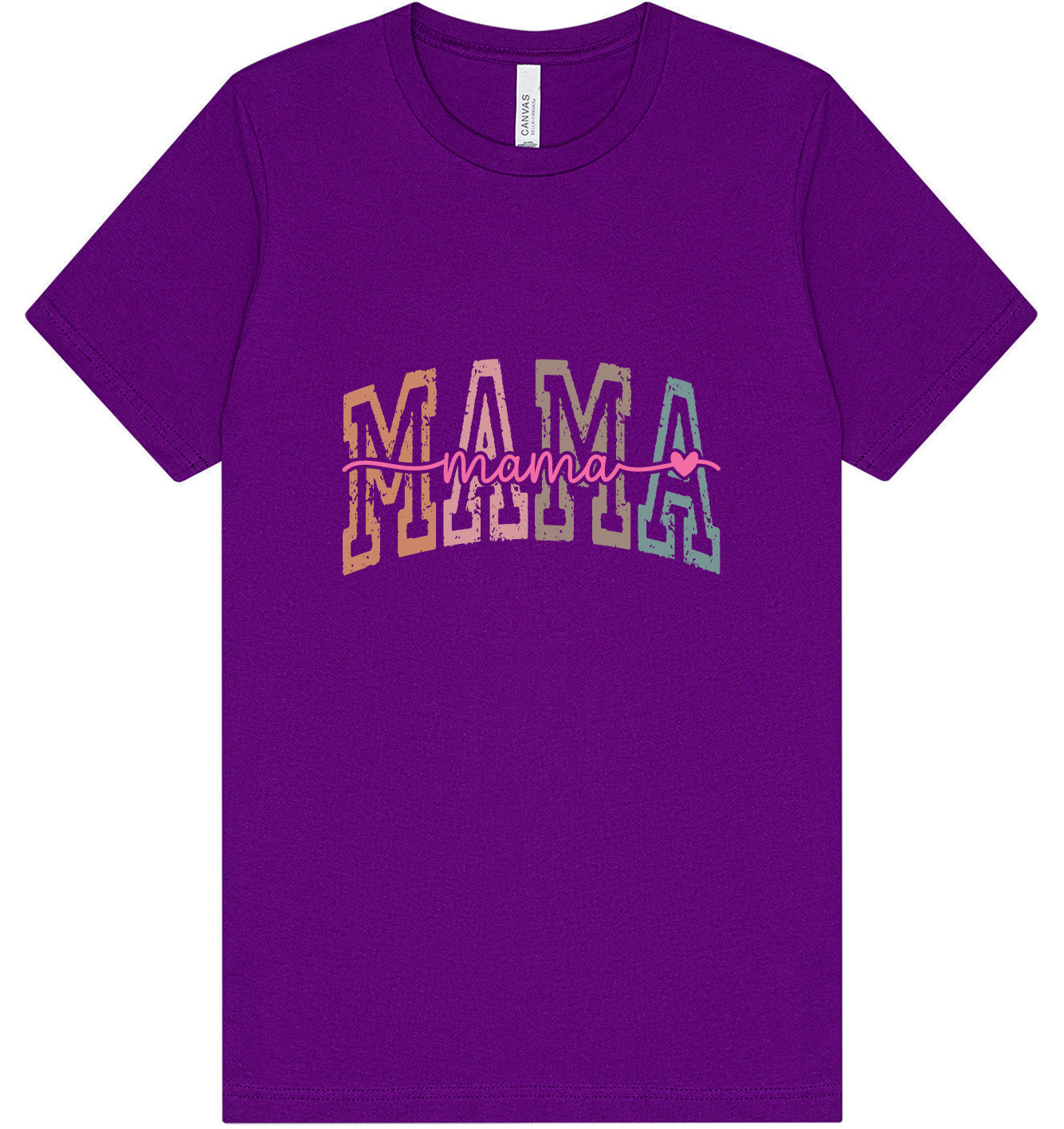 Retro Mama Adult Bella Canvas Shirt