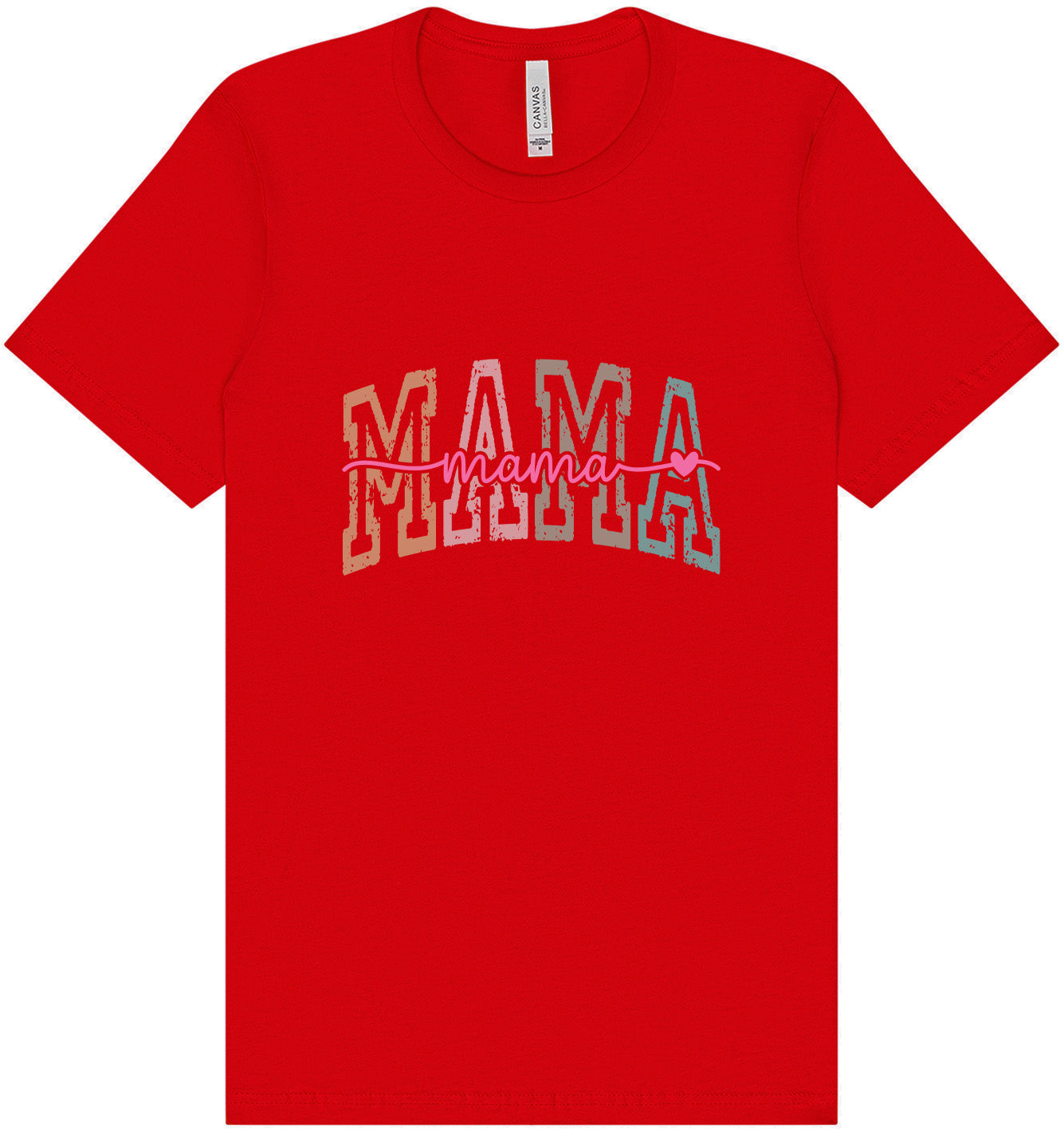 Retro Mama Adult Bella Canvas Shirt