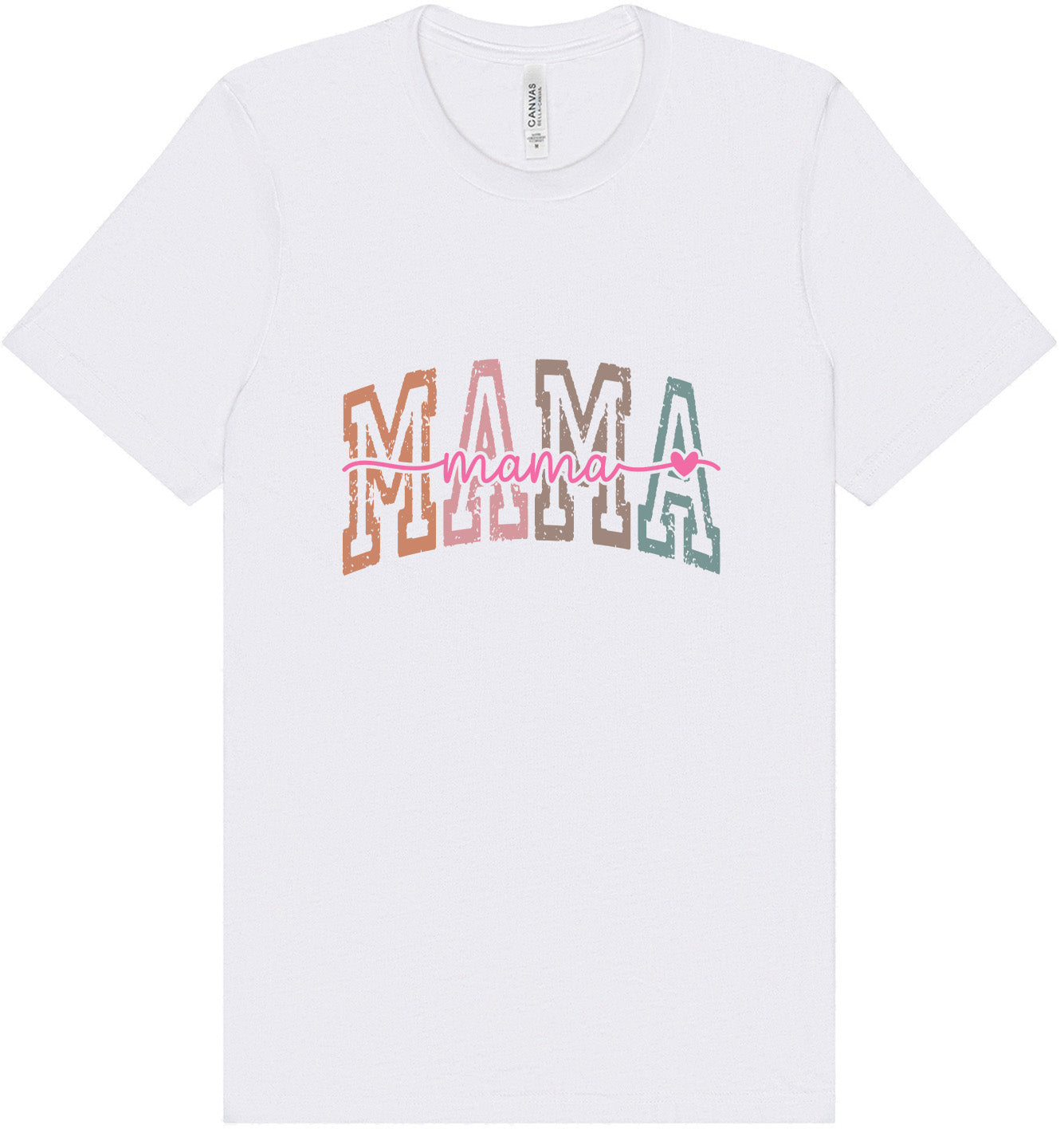 Retro Mama Adult Bella Canvas Shirt