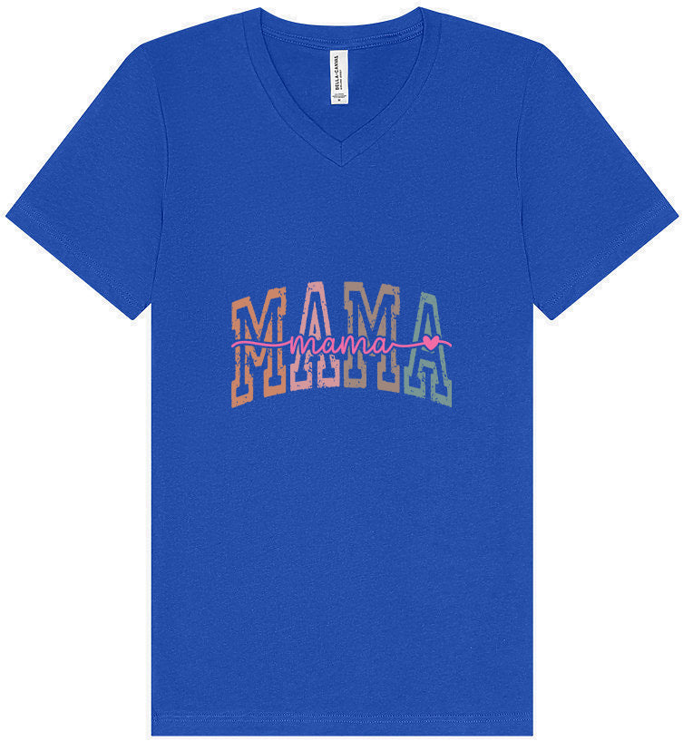 Retro Mama Unisex V-Neck Shirt