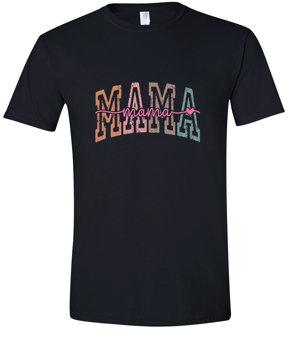 Retro Mama Adult Gildan Soft Shirt