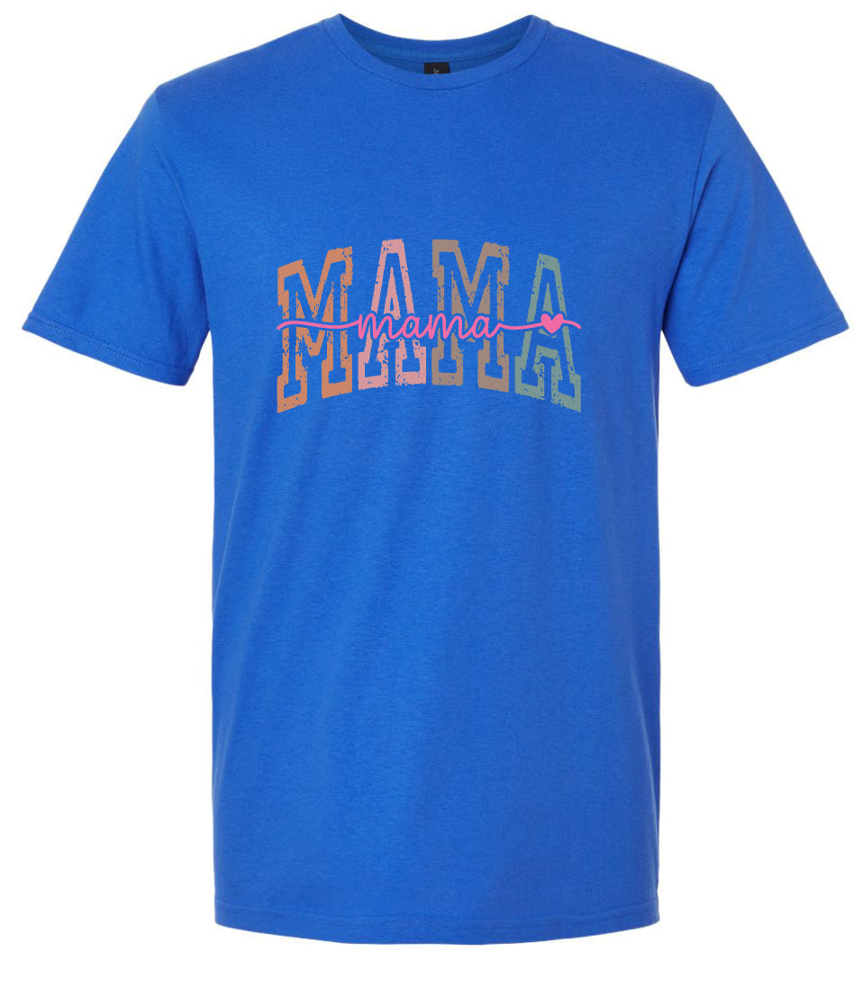 Retro Mama Adult Gildan Soft Shirt