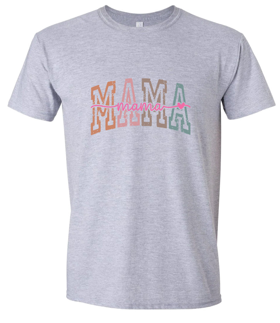 Retro Mama Adult Gildan Soft Shirt