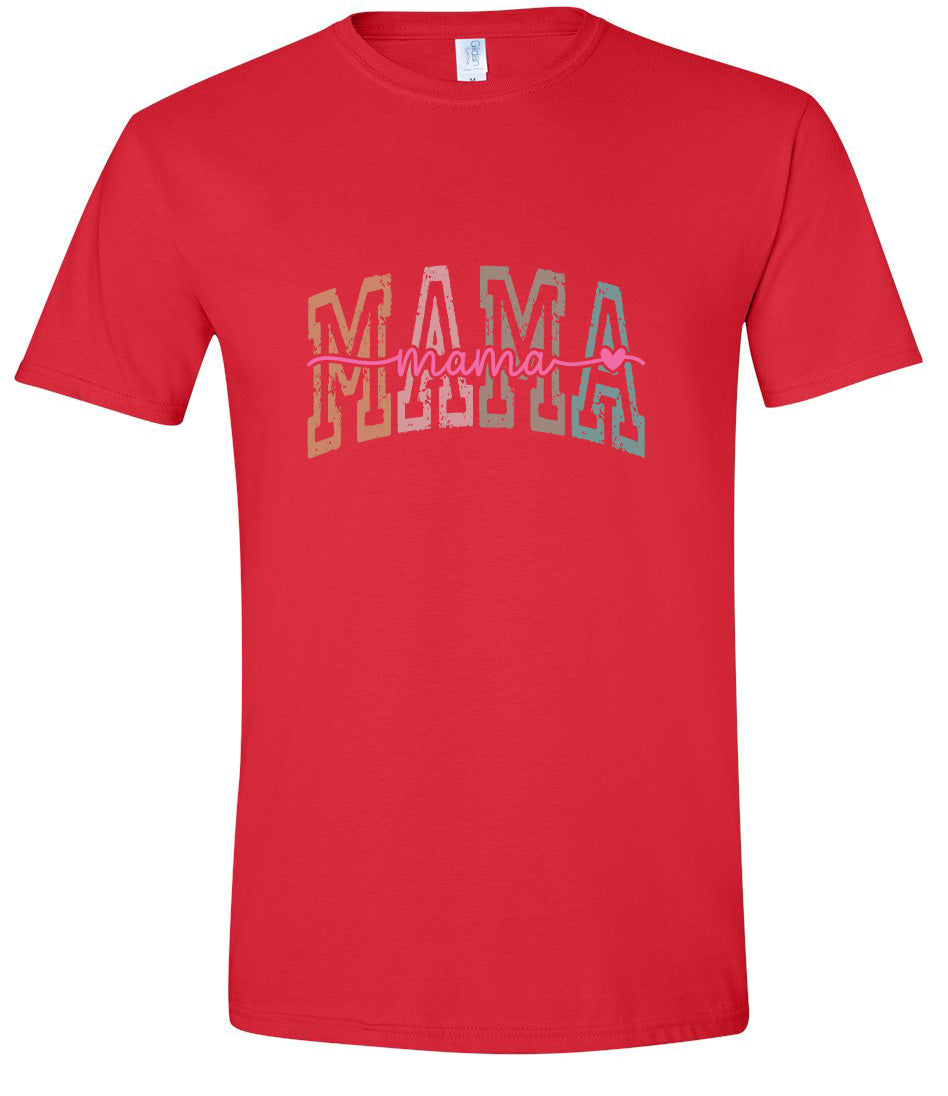 Retro Mama Adult Gildan Soft Shirt