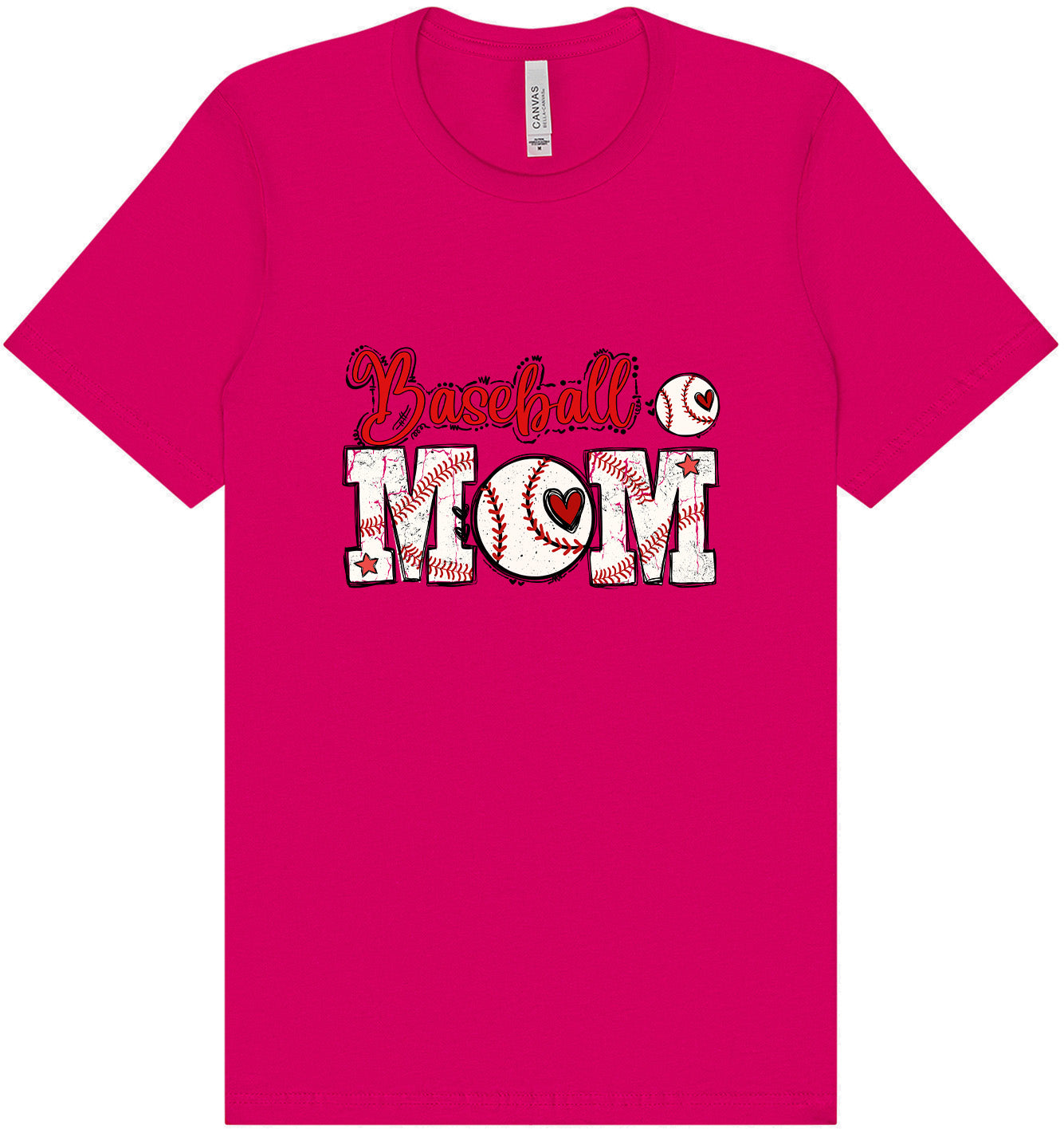 Baseball Mom Adult Bella Canvas Shirt