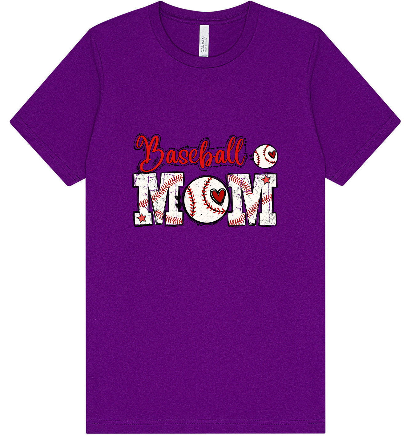Baseball Mom Adult Bella Canvas Shirt