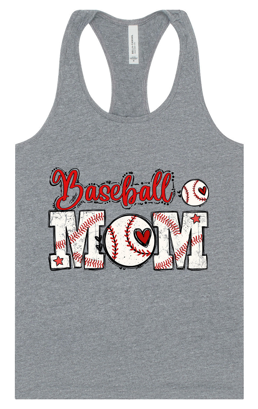 Baseball Mom Women's Racerback Tank